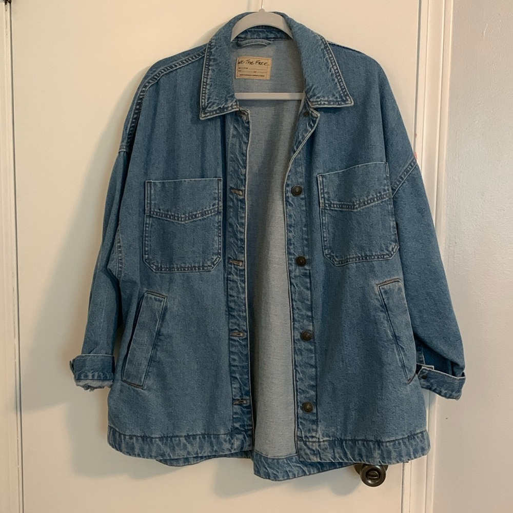 We The Free Madison City Denim Jacket M